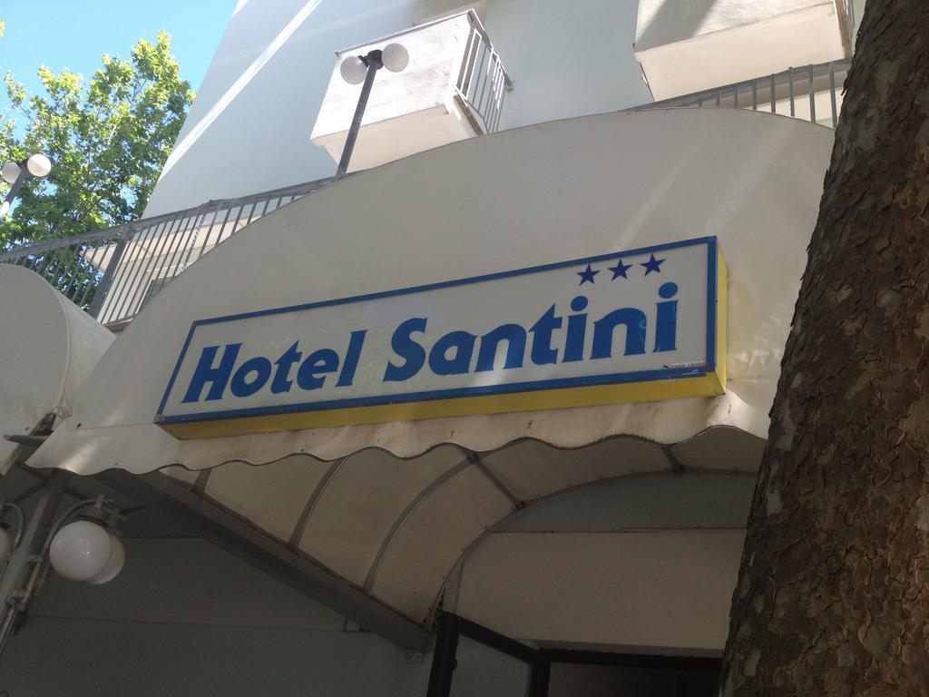 Hotel Santini Римини Екстериор снимка